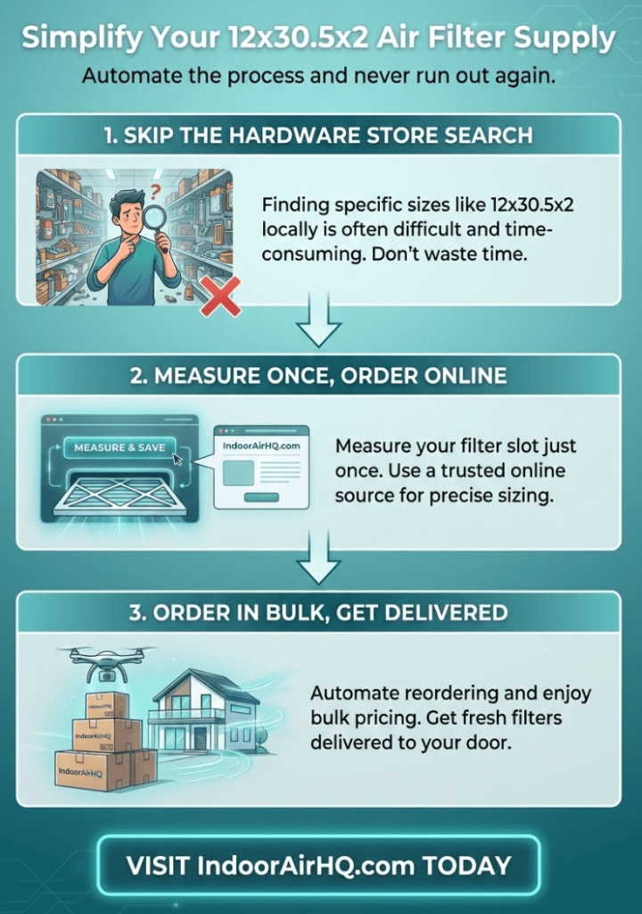 Where Can I Buy 12x30.5x2 Air Filters Near Me? 2 Infographic of Where Can I Buy 12x30.5x2 Air Filters Near Me?