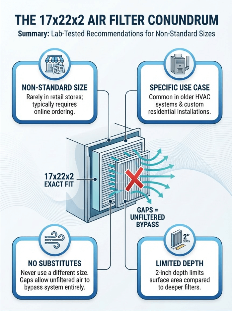 What MERV Rating Should I Choose for My 17x22x2 Air Filter? 2 Infographic of What MERV Rating Should I Choose for My 17x22x2 Air Filter?